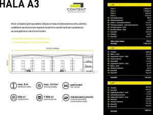 Pronájem výrobních prostor, Týniště nad Orlicí, V. Opatrného, 7800 m2