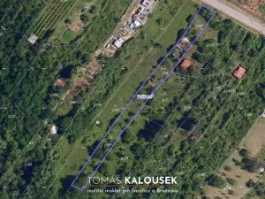 Prodej zahrady, Dolní Kounice, Karlovská, 1166 m2
