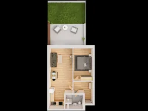 Prodej bytu 2+kk, České Budějovice, Jírovcova, 60 m2