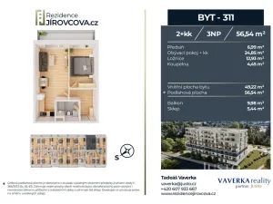 Prodej bytu 2+kk, České Budějovice, Jírovcova, 56 m2