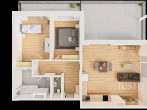 Prodej bytu 3+kk, České Budějovice, Jírovcova, 96 m2