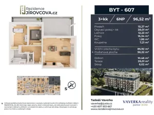 Prodej bytu 3+kk, České Budějovice, Jírovcova, 96 m2