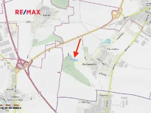 Prodej podílu pole, Bořanovice, 3949 m2