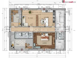 Prodej domu na klíč, Zlín, Nivy II, 118 m2