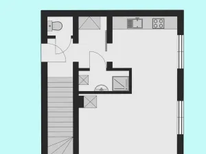 Pronájem bytu 2+kk, Dobříš, Jiráskova, 65 m2