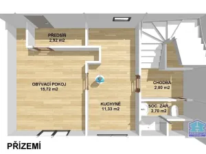 Prodej rodinného domu, Stříbro, Benešova, 108 m2