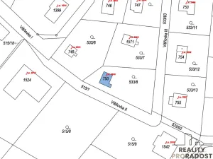 Prodej pozemku pro bydlení, Kamenice - Těptín, 602 m2