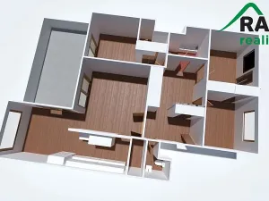 Prodej bytu 4+kk, Praha - Michle, Tigridova, 119 m2