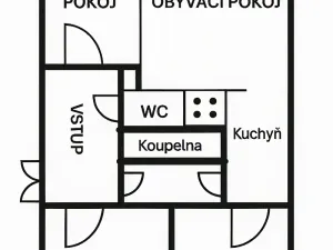 Prodej bytu 4+1, Praha - Krč, Tajovského, 62 m2