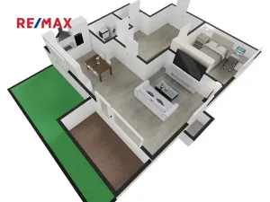 Prodej bytu 2+kk, Hradec Králové, Meruňková, 56 m2