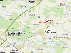 Prodej garážového stání, Milovice, Višňová, 13 m2