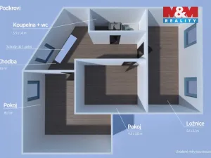 Pronájem rodinného domu, Ždírec, 147 m2