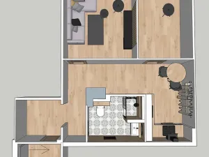 Prodej bytu 2+1, Praha - Malešice, Limuzská, 47 m2