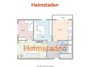 Pronájem bytu 3+1, Český Těšín, Hornická, 67 m2