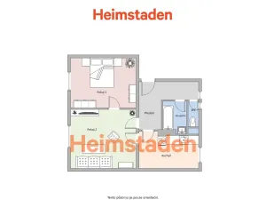 Pronájem bytu 2+1, Havířov - Město, Dvořákova, 52 m2