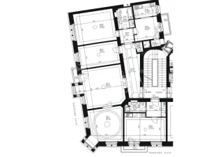 Pronájem bytu 4+1, Praha, Pařížská, 151 m2