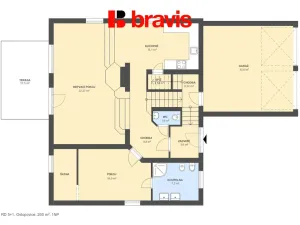 Prodej rodinného domu, Ostopovice, Vinohradská, 161 m2