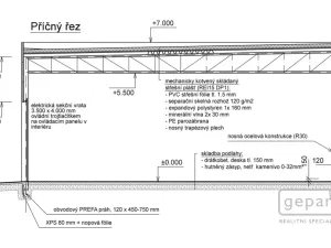 Pronájem výrobních prostor, Klínec, 94 m2