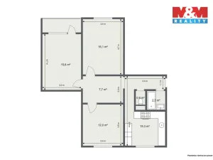 Prodej bytu 3+1, Loket, Mírová, 72 m2