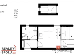 Prodej bytu 2+kk, Vamberk, Radniční, 31 m2