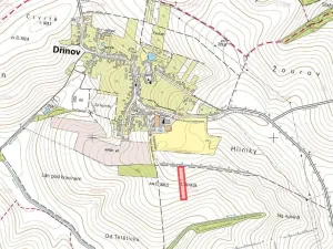 Prodej pole, Dřínov, 4183 m2