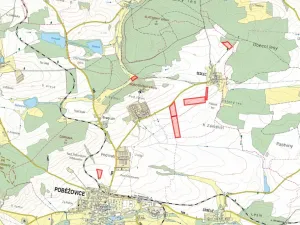 Prodej podílu pole, Poběžovice, 64029 m2