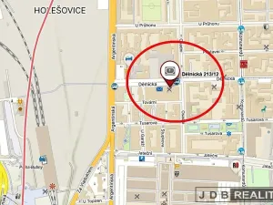 Pronájem kanceláře, Praha - Holešovice, Dělnická, 239 m2