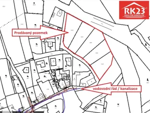 Prodej pozemku pro bydlení, Mariánské Lázně, Za Školou, 1315 m2