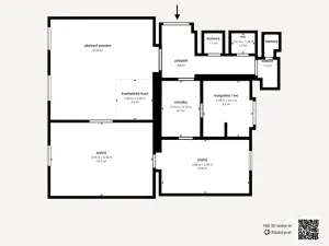 Pronájem bytu 3+kk, Plzeň - Jižní Předměstí, Havlíčkova, 98 m2