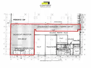 Pronájem výrobních prostor, Ostrava - Přívoz, Palackého, 609 m2