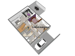 Prodej rodinného domu, Zlín, K Luhám, 277 m2