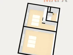 Prodej bytu 1+1, Chomutov, Písečná, 36 m2