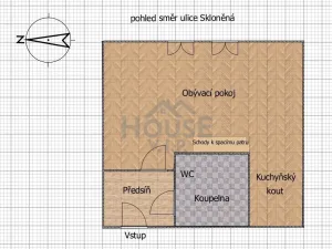 Prodej bytu 1+kk, Praha - Vysočany, Novovysočanská, 37 m2