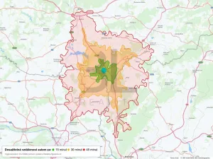 Pronájem bytu 1+kk, Břeclav, Břetislavova, 21 m2