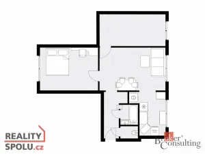 Prodej bytu 3+1, Praha - Strašnice, Černokostelecká, 64 m2