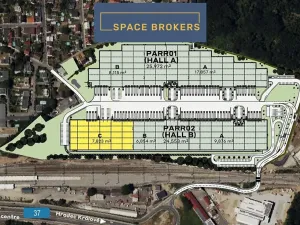 Pronájem skladu, Pardubice, 5082 m2