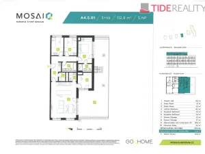 Prodej bytu 5+kk, Beroun, okres beroun, Na Máchovně, 176 m2