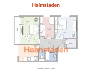 Pronájem bytu 3+1, Havířov - Šumbark, Generála Svobody, 70 m2
