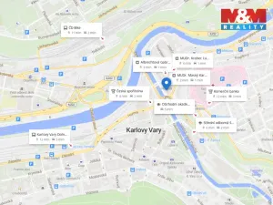 Prodej bytu 2+1, Karlovy Vary, nábřeží Jana Palacha, 63 m2