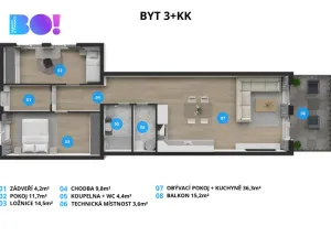 Pronájem apartmánu, Soběšovice, 103 m2