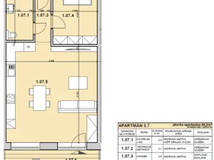 Pronájem bytu 2+kk, Soběšovice, 64 m2