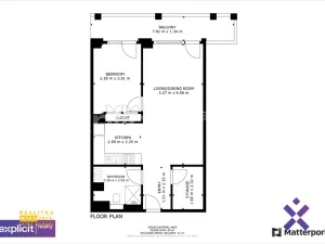 Pronájem bytu 2+kk, Uherské Hradiště, 28. října, 54 m2