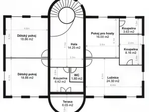 Pronájem vily, Praha - Nebušice, Nebušická, 255 m2