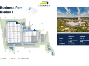 Pronájem výrobních prostor, Kladno - Dubí, Dubská, 5000 m2