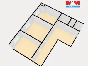 Prodej bytu 2+1, Praha - Libeň, Drahobejlova, 78 m2