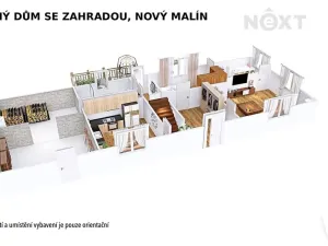 Prodej rodinného domu, Nový Malín, 146 m2