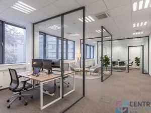 Pronájem kanceláře, Praha - Holešovice, U Pergamenky, 116 m2
