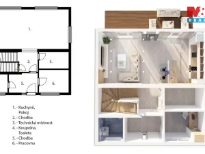 Prodej rodinného domu, Mělník, Dobrovského, 132 m2