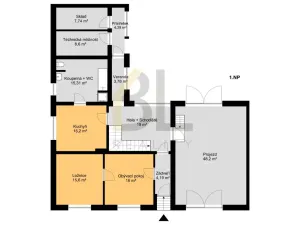 Prodej rodinného domu, Stavěšice, 109 m2