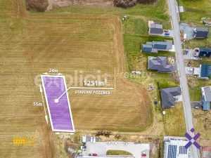 Prodej pozemku pro bydlení, Zubří, 1251 m2